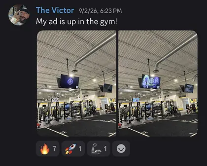 Operator win from the community